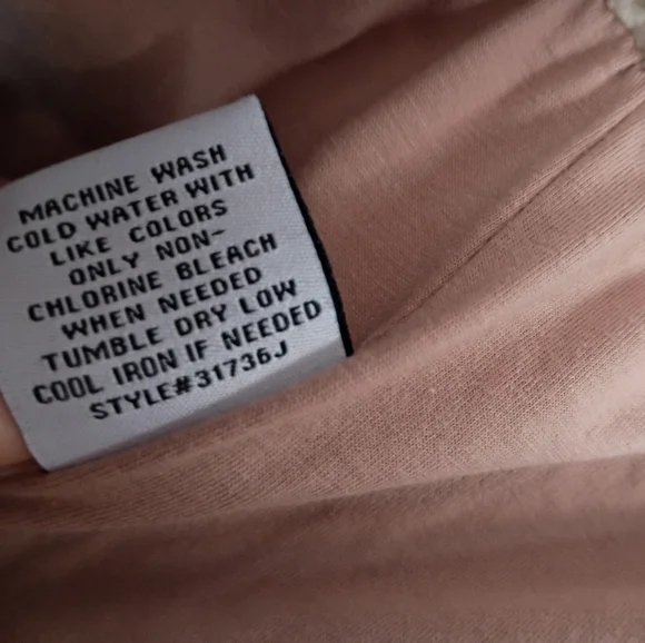 Wild Rose Sherpa Hoodie Women Small‎ Mauve Cream Floral Swirl Zip Up Jacket - Picture 5 of 10